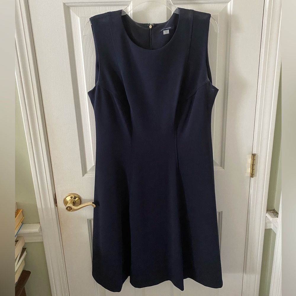 Tommy Hilfiger Navy Blue - Sleeveless Dress, size 14 EUC